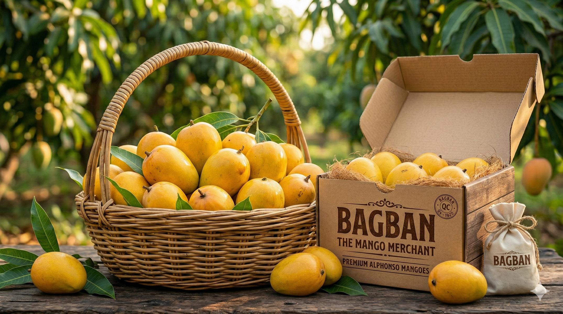 Lush green Bagban Mango Orchards in Konkan